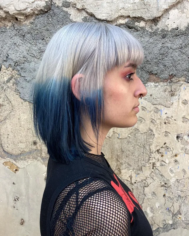 Capelli tinti con Crazy Color N. 75 Ice Mauve, foto dalla community Crazy Color