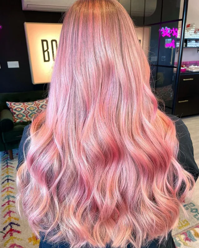 Capelli tinti con Crazy Color N. 73 Rose Gold, foto dalla community Crazy Color