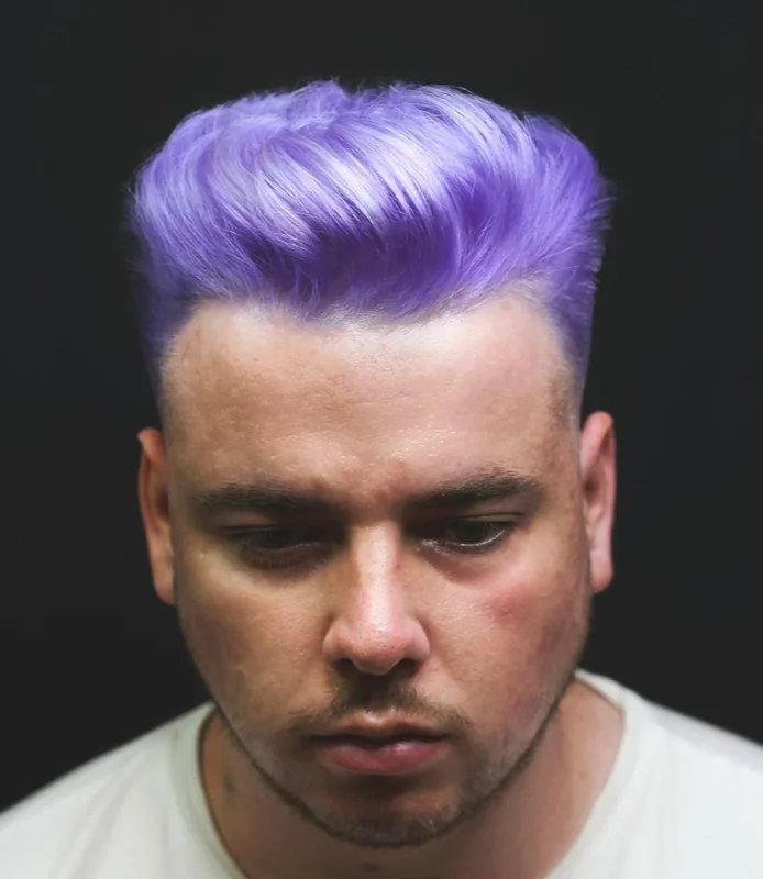 Capelli tinti con Crazy Color N. 55 Lilac, foto dalla community Crazy Color