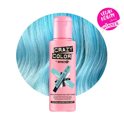 Crazy Color N. 63 Bubblegum Blue, flacone da 100 ml