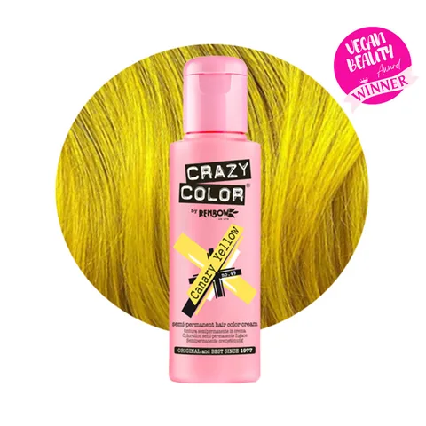 Crazy Color N. 49 Canary Yellow, flacone da 100 ml