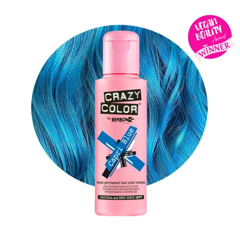 Crazy Color N. 44 Capri Blue, flacone da 100 ml