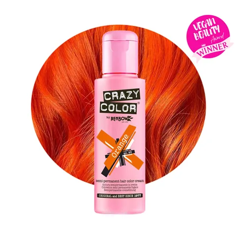 Crazy Color N. 60 Orange, flacone da 100 ml