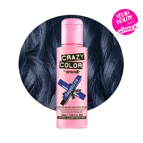 Crazy Color N. 72 Sapphire, flacone da 100 ml