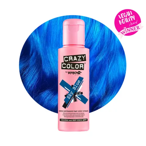 Crazy Color N. 59 Sky Blue, flacone da 100 ml